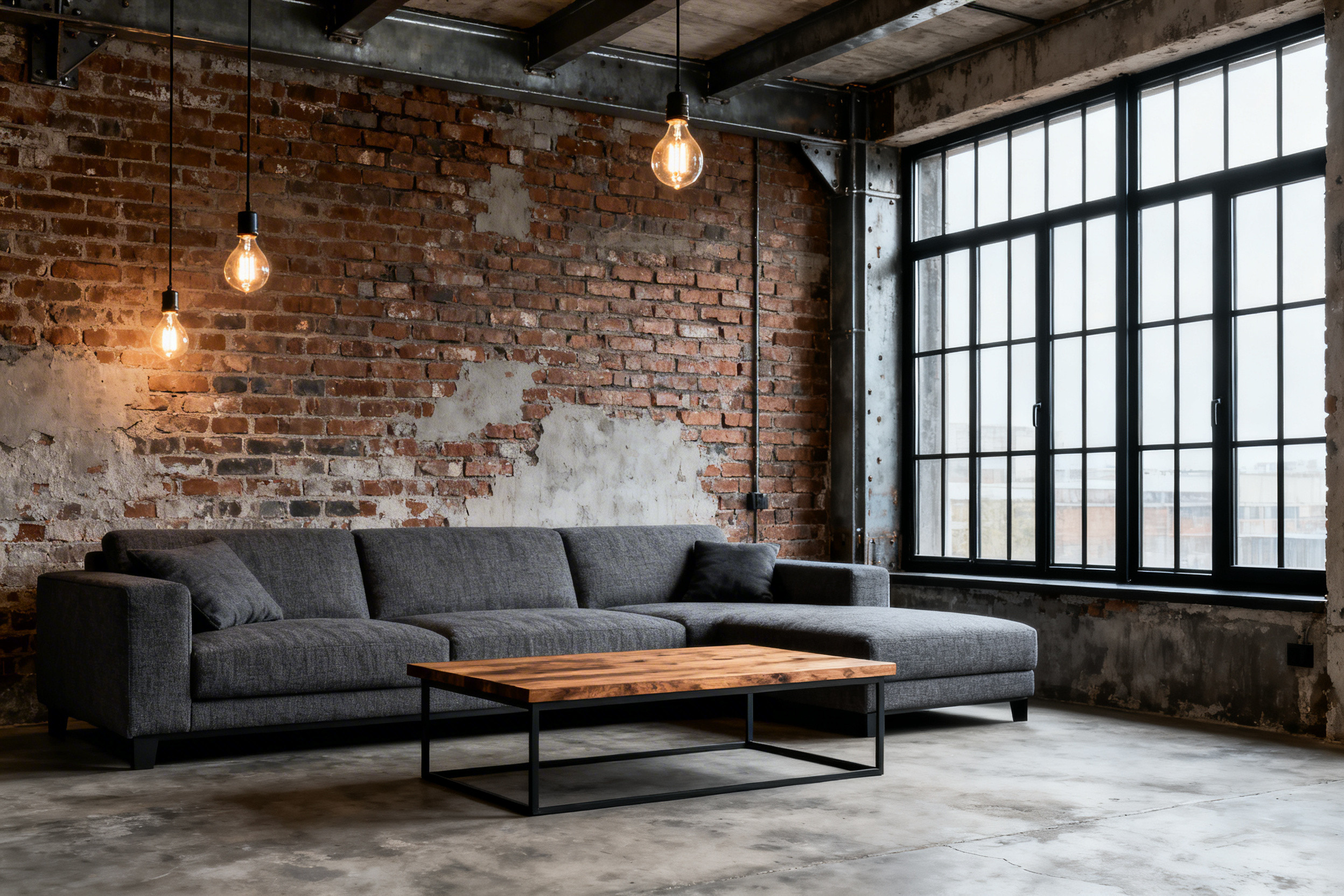Industrial Living Room