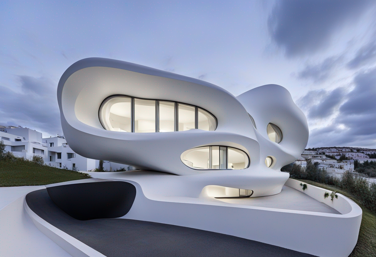 ai4spaces Zaha Hadid House Exterior