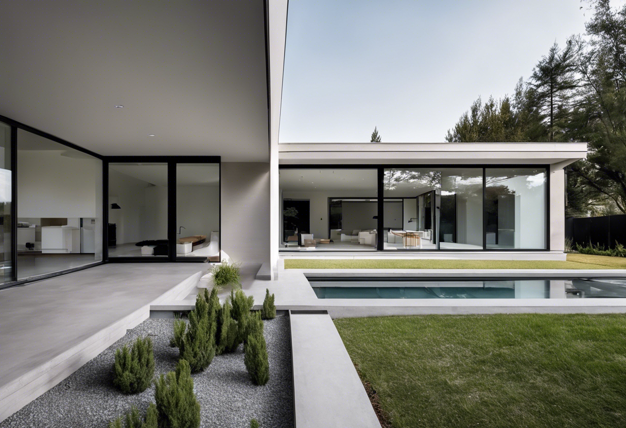 ai4spaces: Minimalist House Exterior - Flat Minimalist Exterior Design