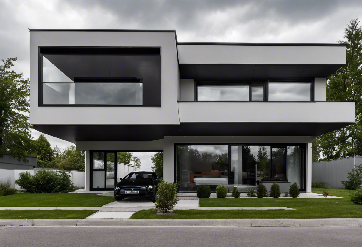 View of ai4spaces: Industrial House Exterior