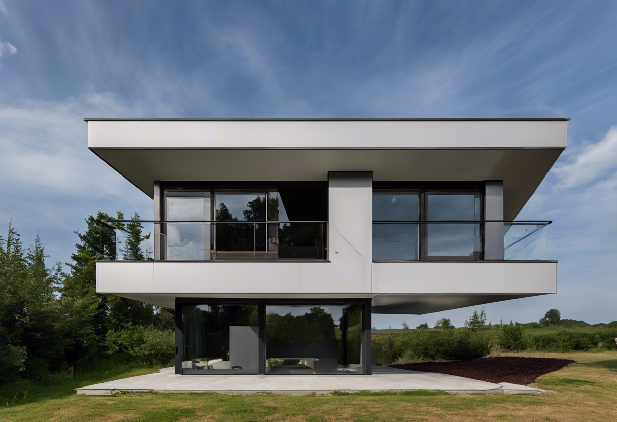 Image showcasing Industrial House Exterior | ai4spaces