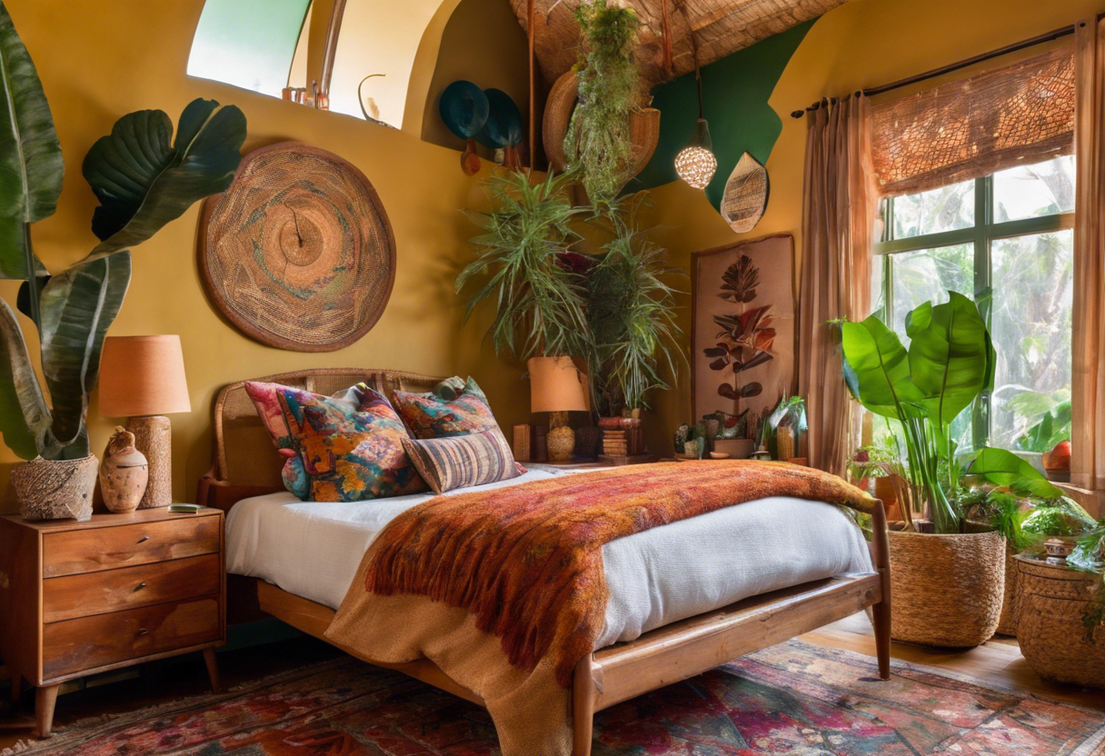Bohemian Bedroom | ai4spaces