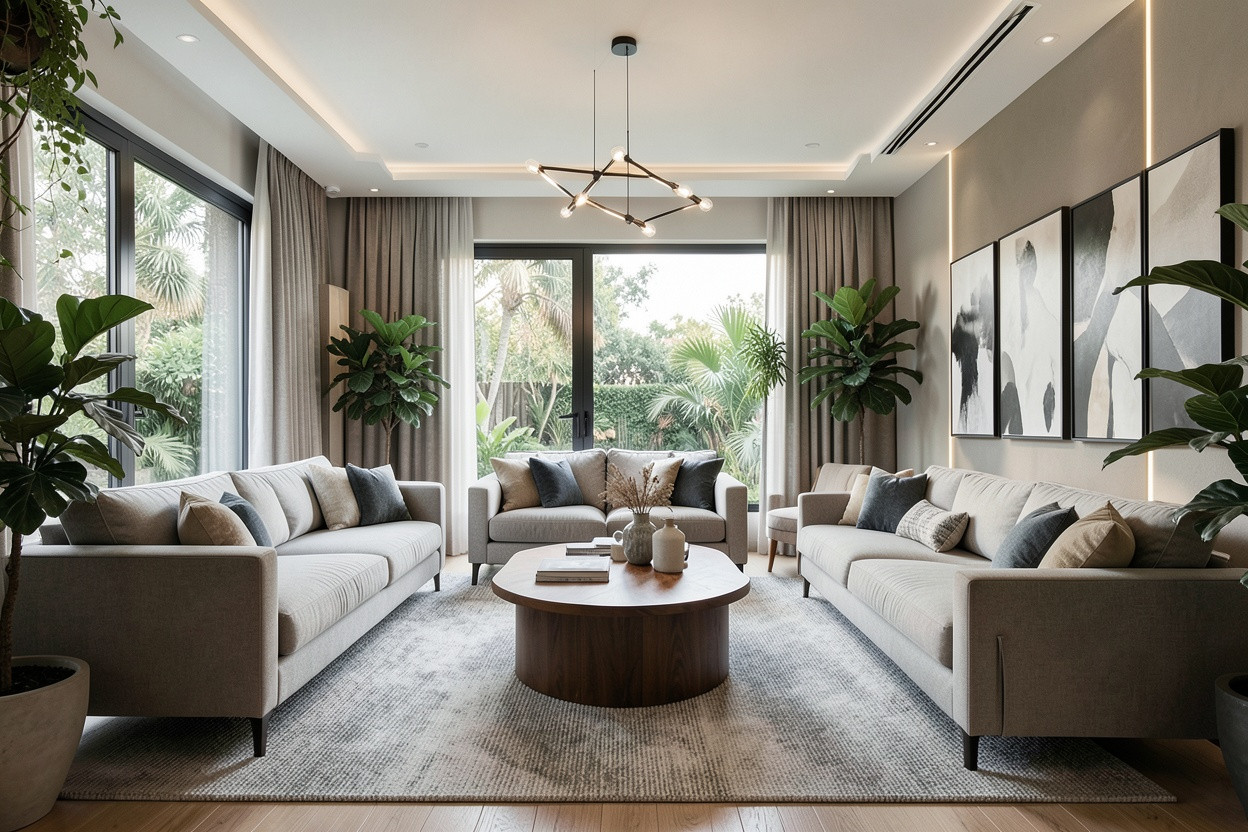 Biophilic Living Room