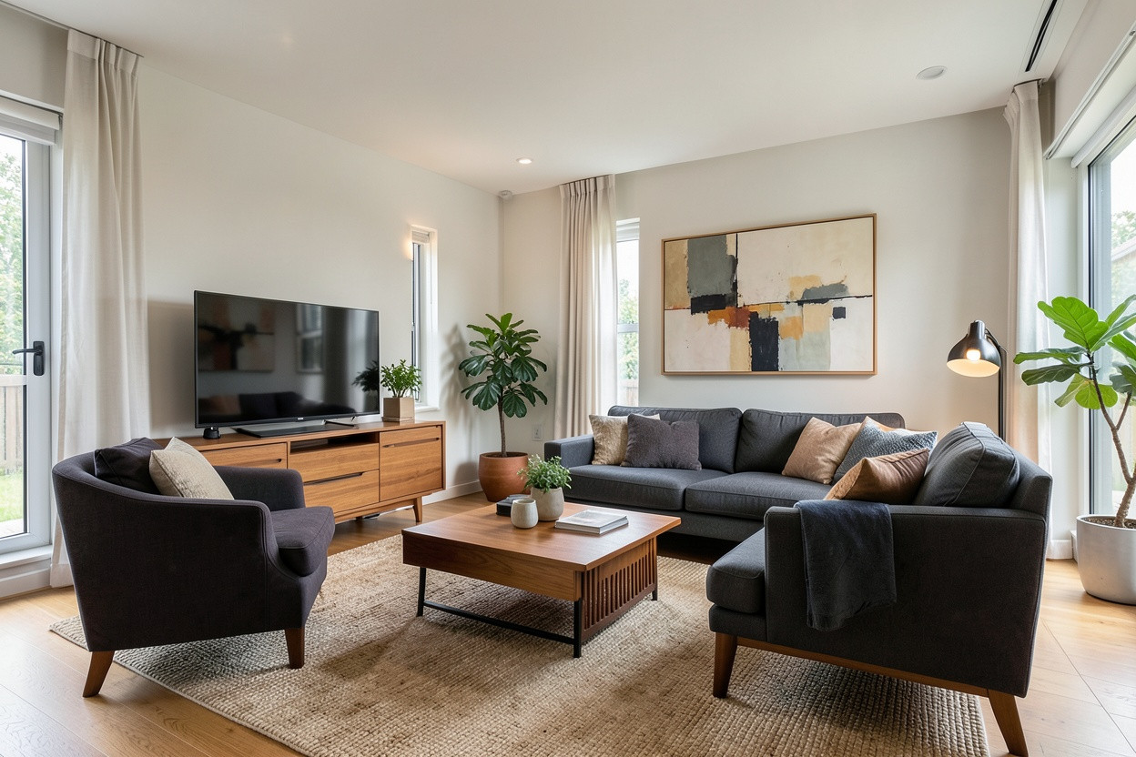 Mid-Century Modern Living Room