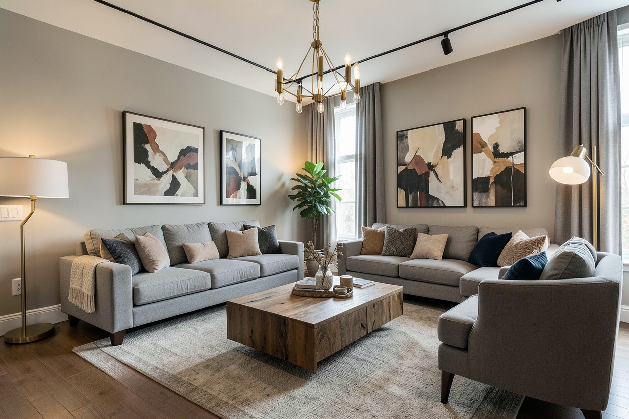 Custom Style Living Room