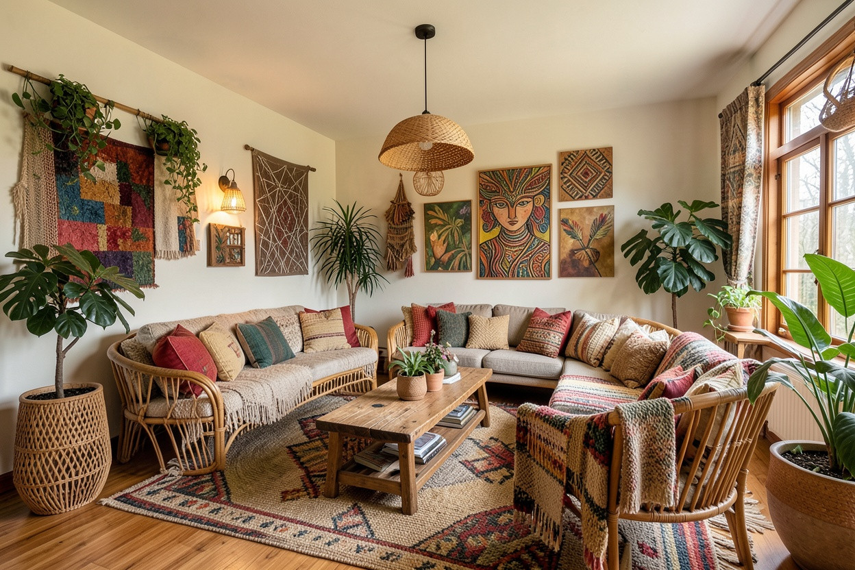 Bohemian Living Room
