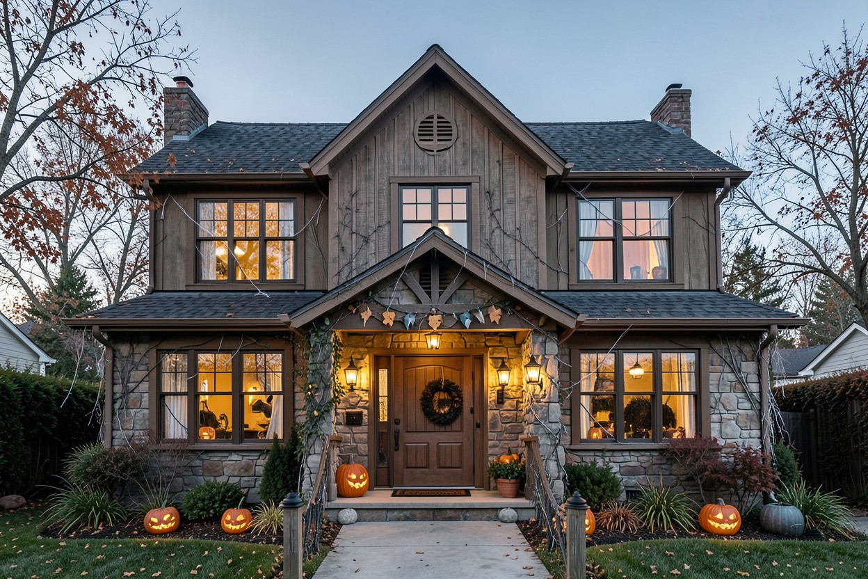 Halloween House Exterior