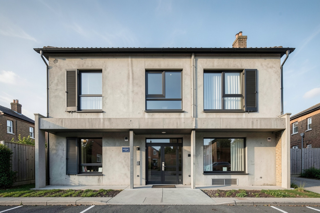 Industrial House Exterior