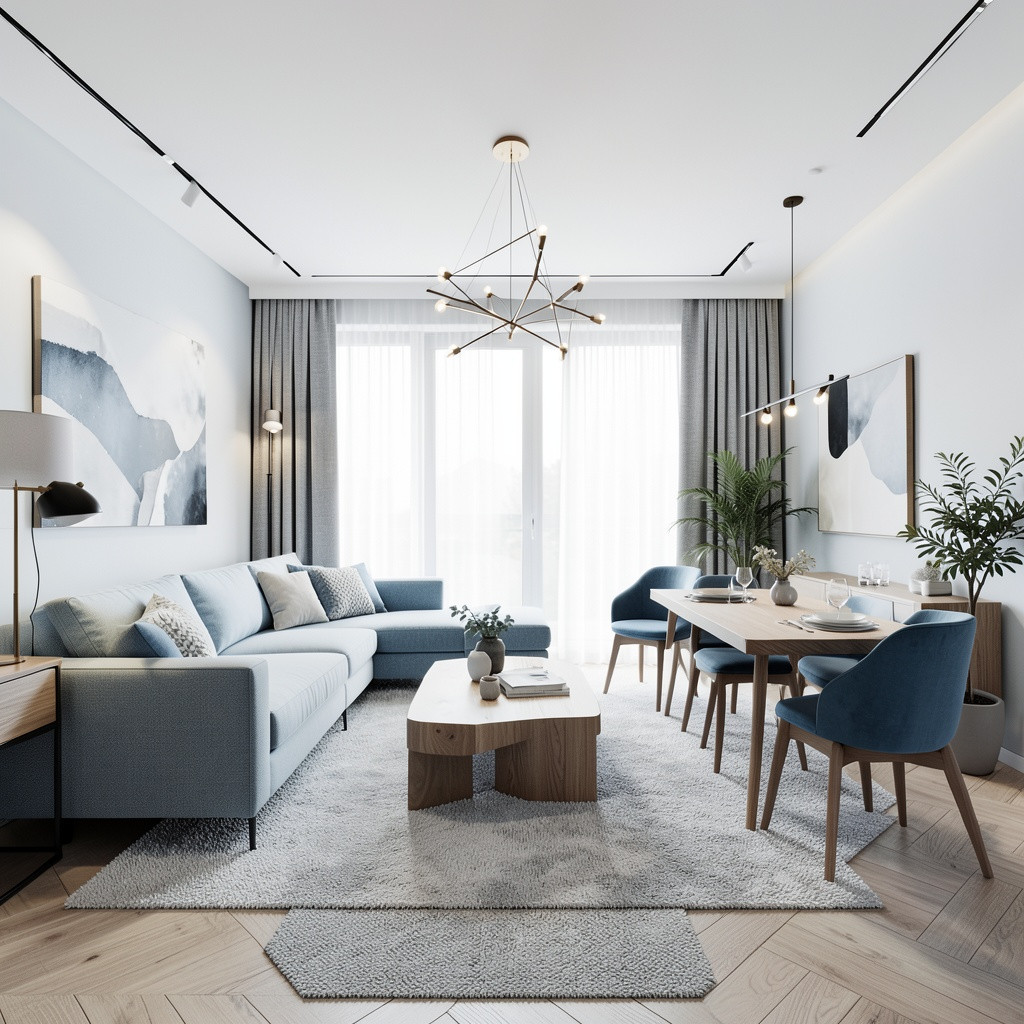 Custom Style living room and dining room