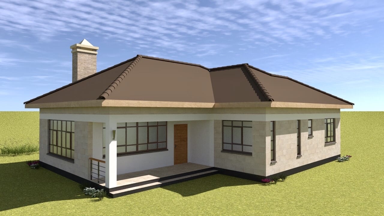 Old Minimalist House Exterior