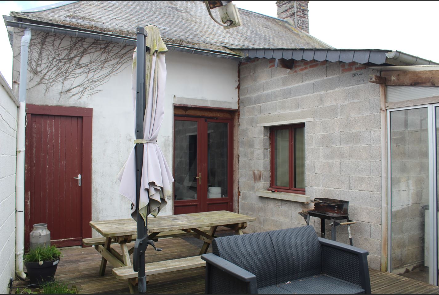 Old Coastal House Exterior