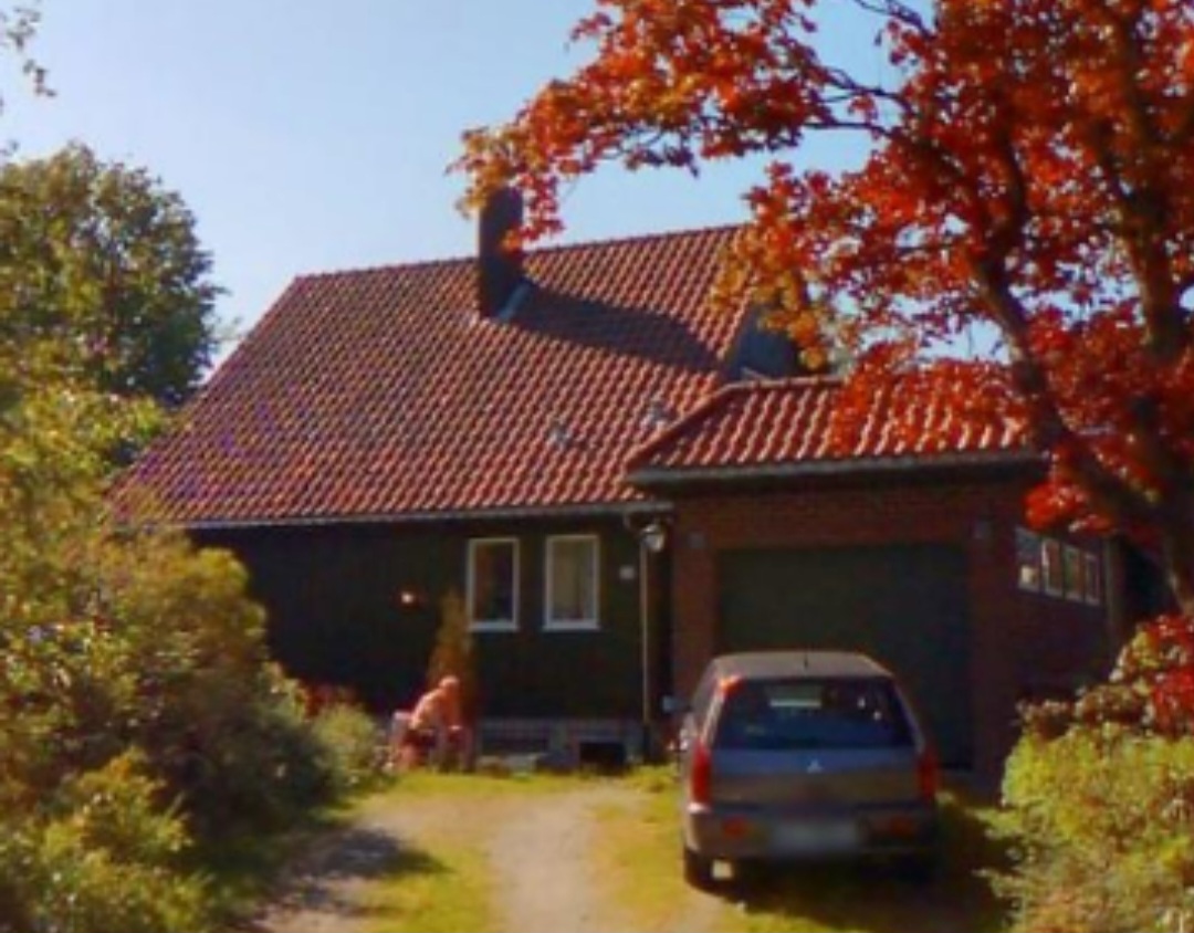 Old Scandinavian House Exterior