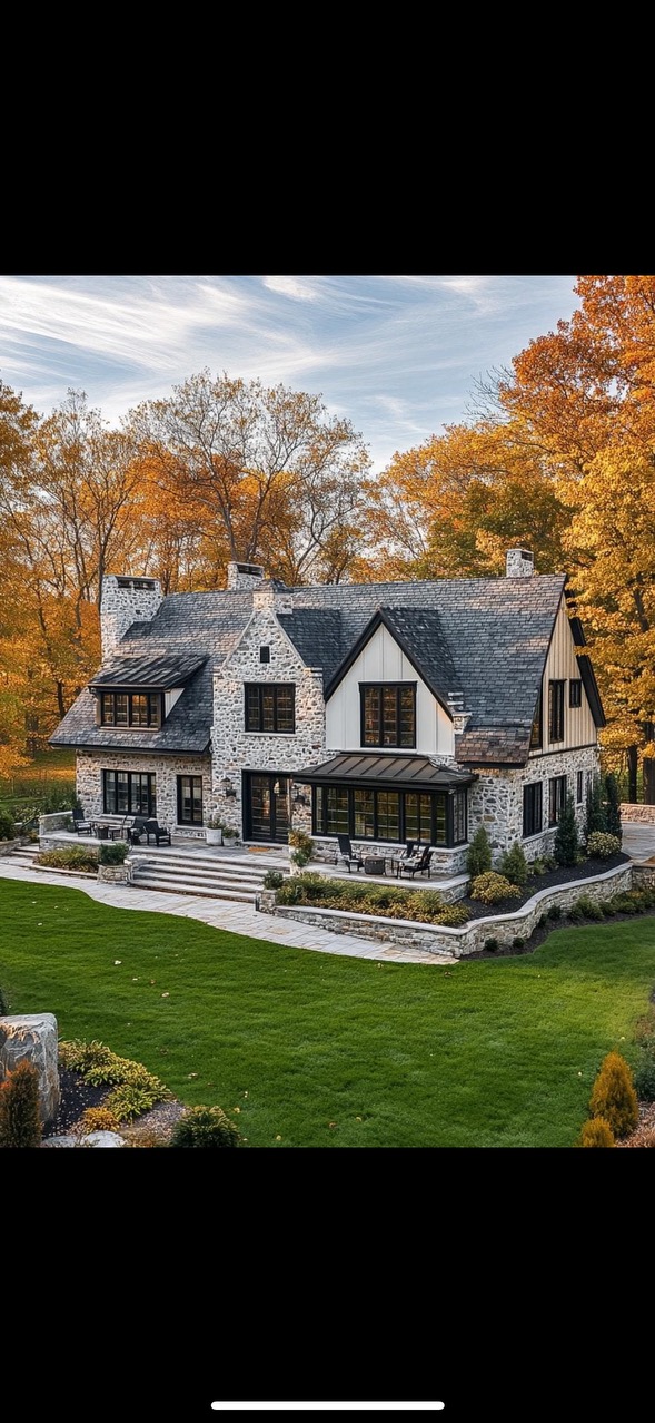 Old Minimalist House Exterior