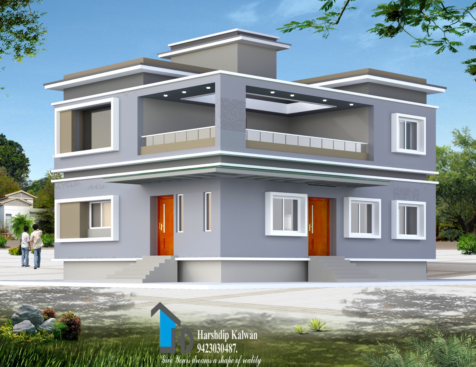 Old Bohemian House Exterior