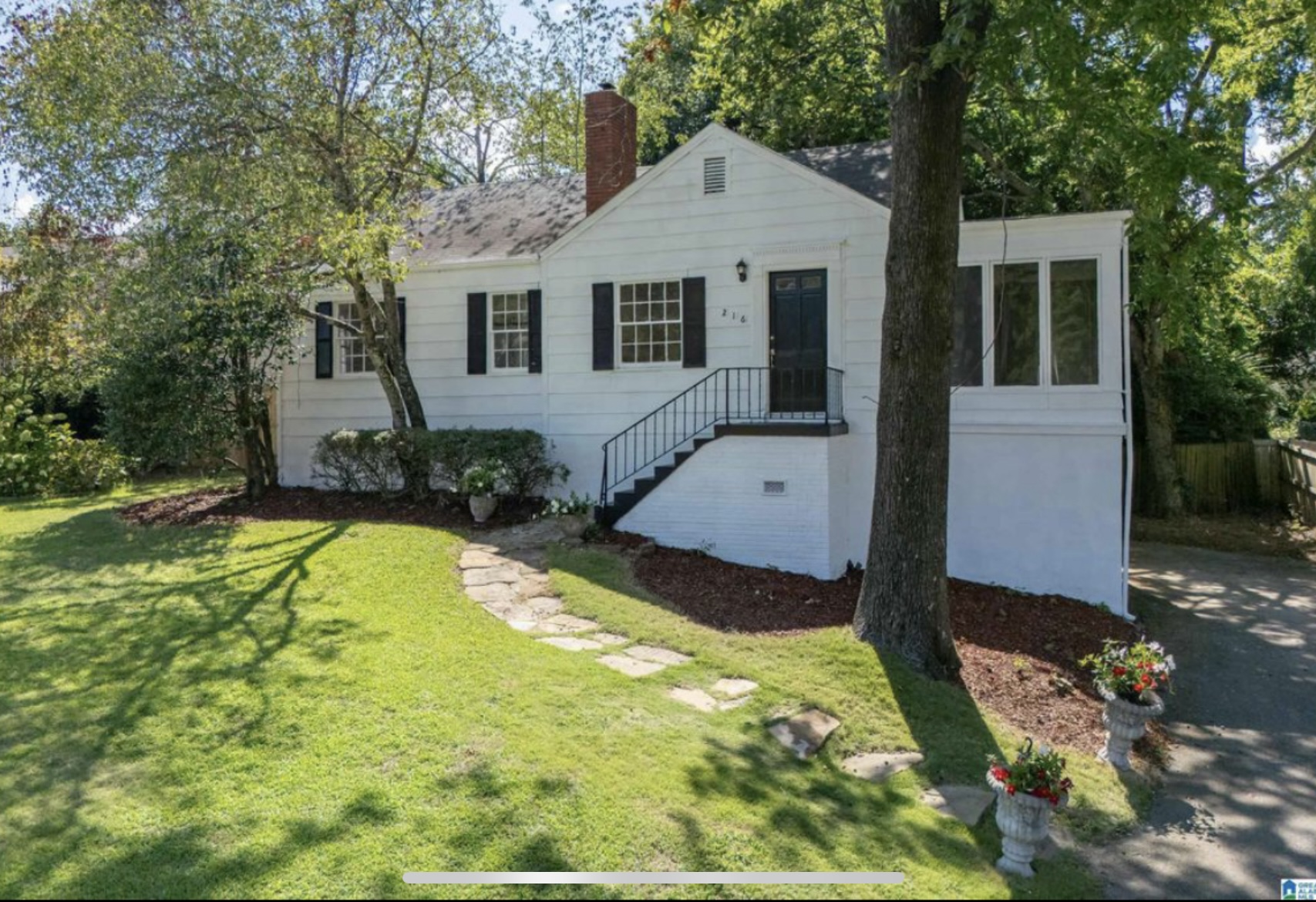 Old Custom Style House Exterior