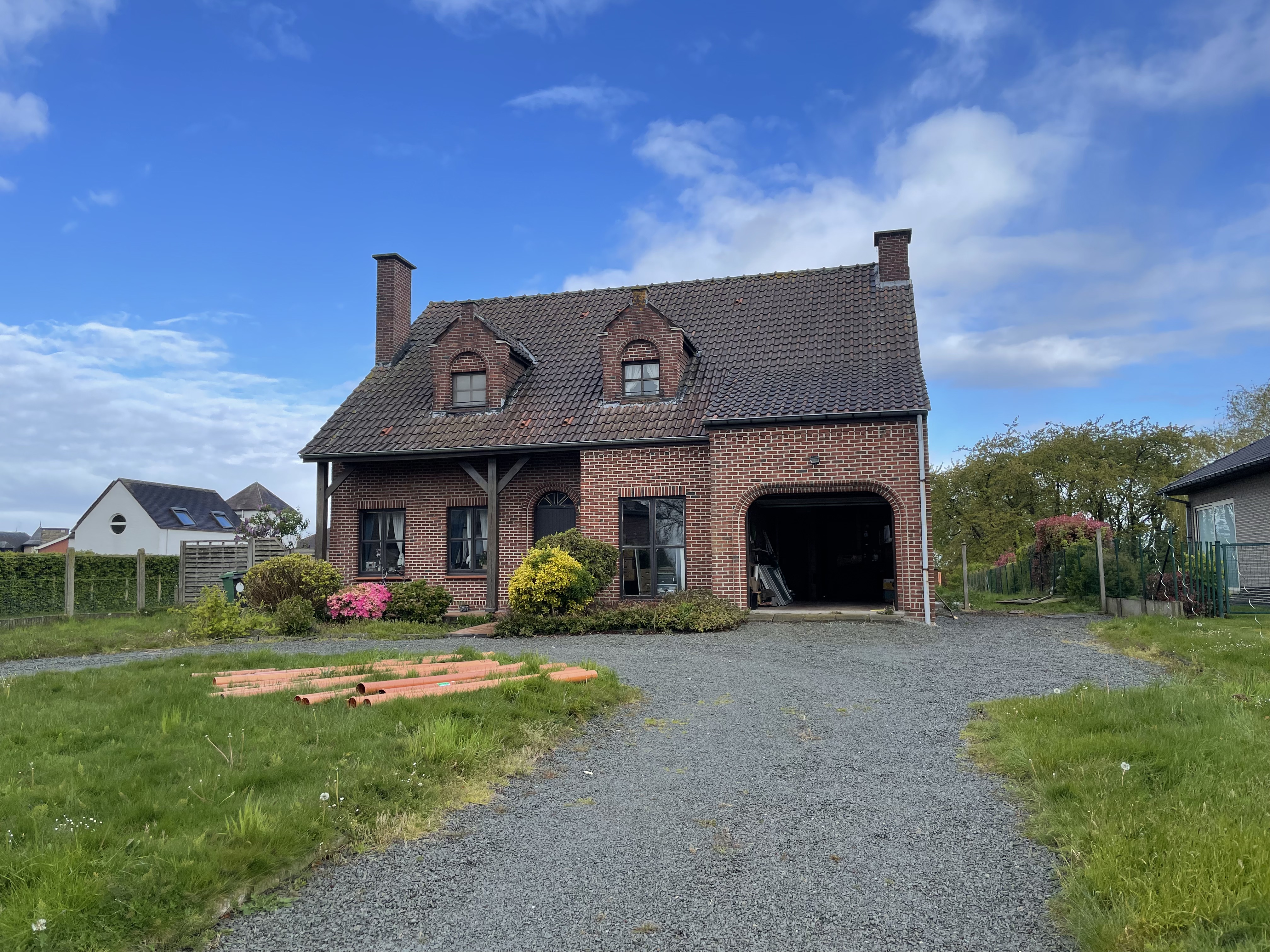 Old Minimalist House Exterior