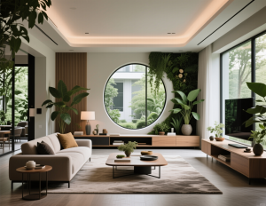 Biophilic Living Room