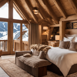 Alpine Hotel Bedroom