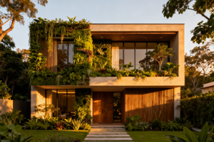 Biophilic House Exterior