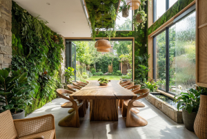 Biophilic Dining Room