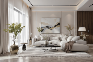 Custom Style Living Room