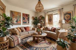 Bohemian Living Room