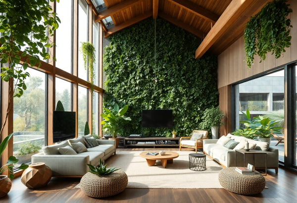 Biophilic Living Room