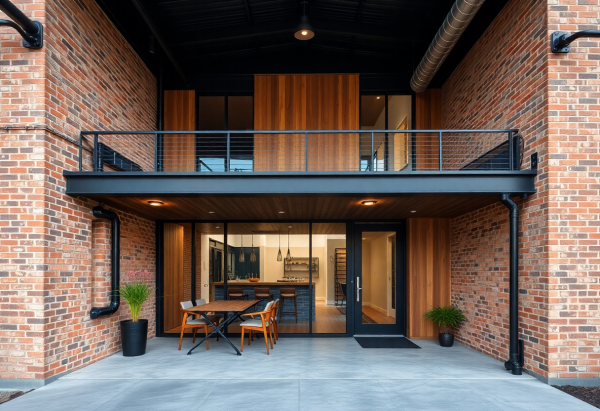 Industrial House Exterior