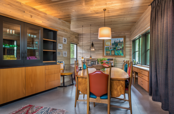 New Mid-Century Modern Dining Room