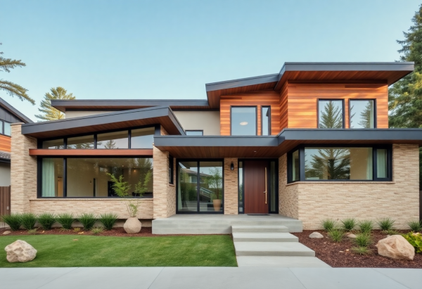 Mid-Century Modern House Exterior