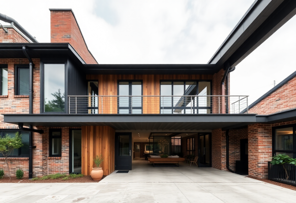 Industrial House Exterior
