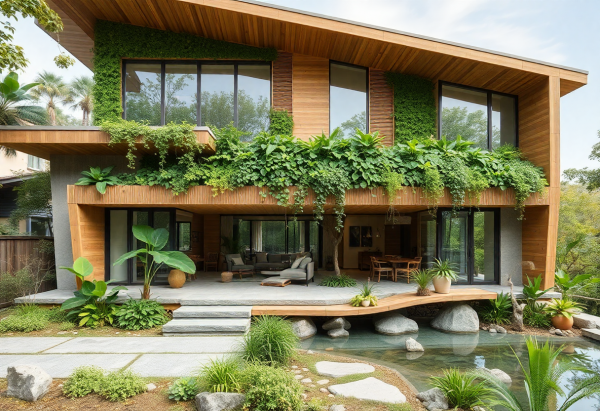 Biophilic House Exterior