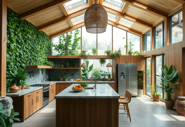 Biophilic Kitchen