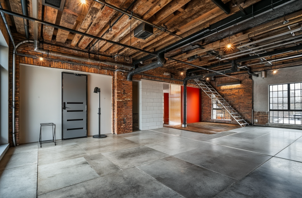 New Industrial Home Office