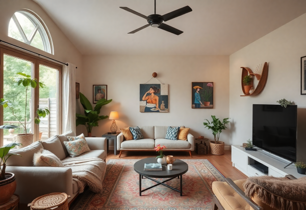 Bohemian Living Room