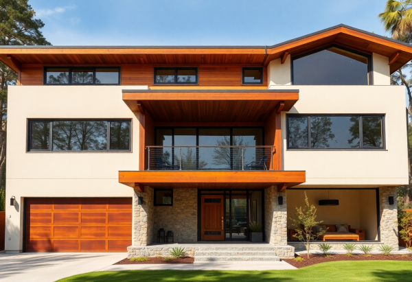 Mid-Century Modern House Exterior
