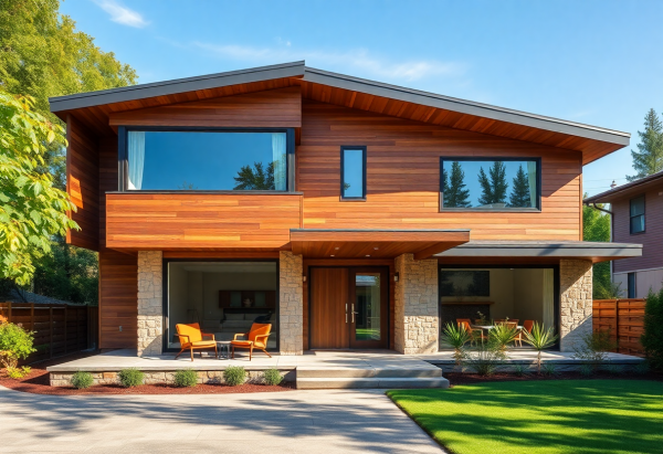 Mid-Century Modern House Exterior