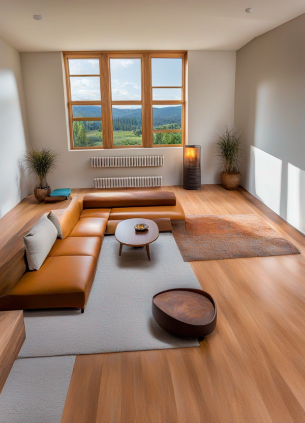 New Mid-Century Modern Living Room