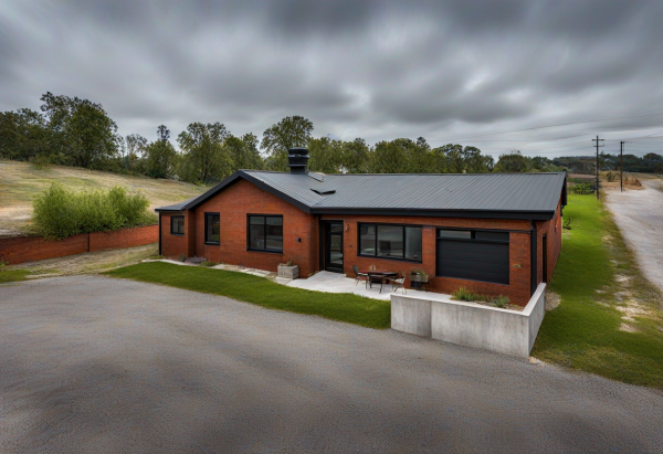 New Industrial House Exterior