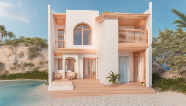New Coastal House Exterior
