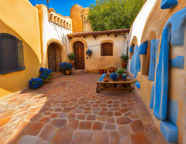 New Mediterranean House Exterior