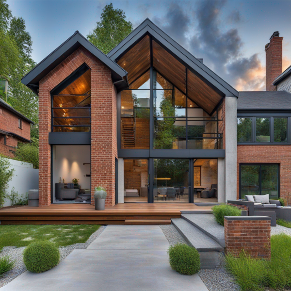 New Industrial House Exterior