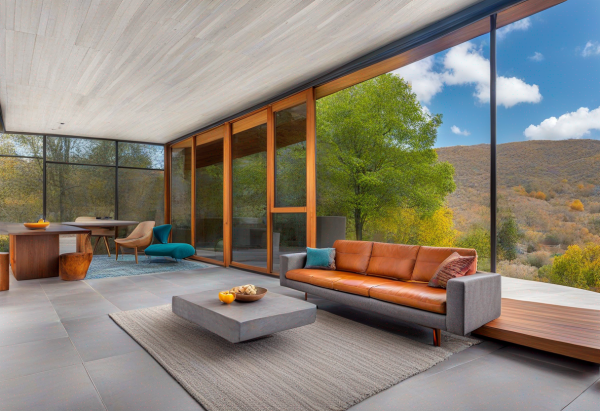 New Mid-Century Modern House Exterior