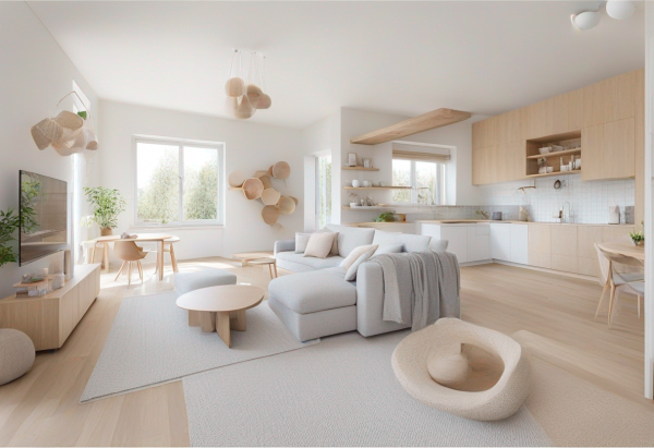 New Scandinavian Living Room