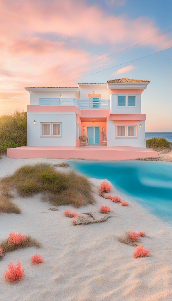 New Coastal House Exterior