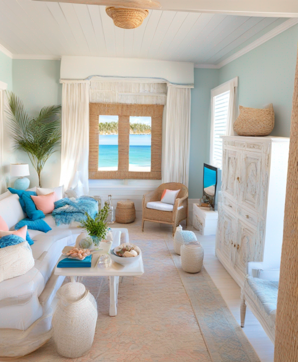 New Coastal Living Room
