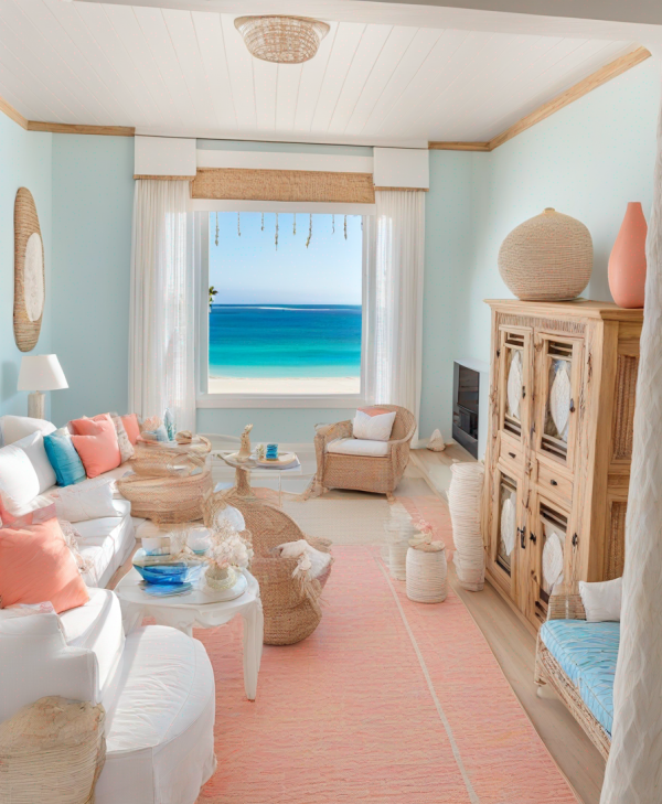 New Coastal Living Room