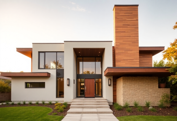 Mid-Century Modern House Exterior