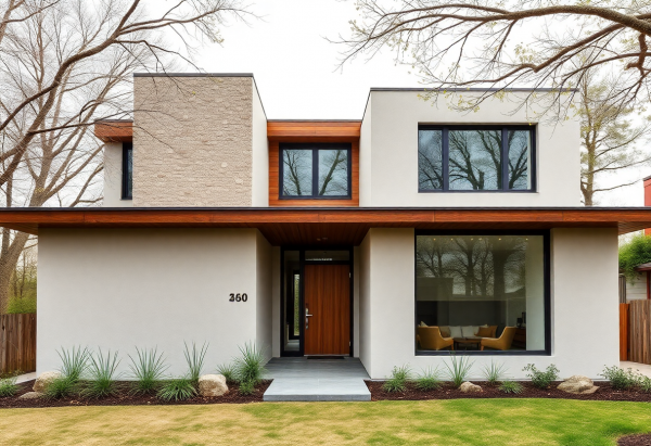 Mid-Century Modern House Exterior