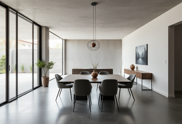 Minimalist Dining Room